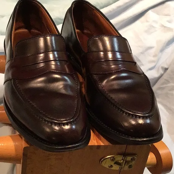 Allen Edmonds Randolph shell cordovan 4889 burgund