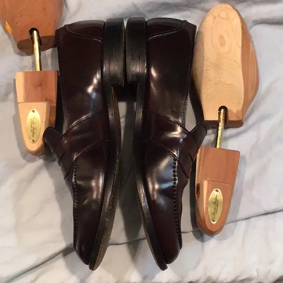 Allen Edmonds Randolph shell cordovan 4889 burgund