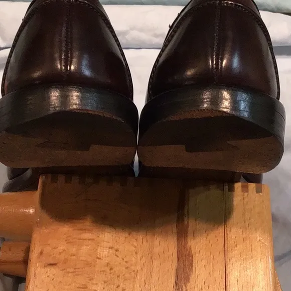 Allen Edmonds Randolph shell cordovan 4889 burgund