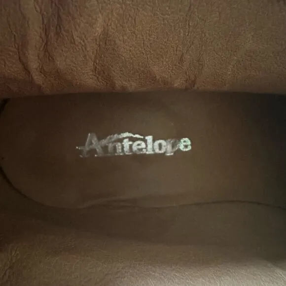 Antelope Women’s 608 Open Cut Bootie in Taupe Size 41
