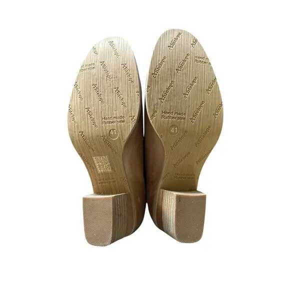 Antelope Women’s 608 Open Cut Bootie in Taupe Size 41