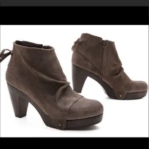 Anthropologie Coclico clog booties 36 Rare