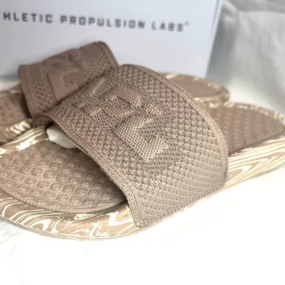 APL Tan Slide Sandals women’s size 5