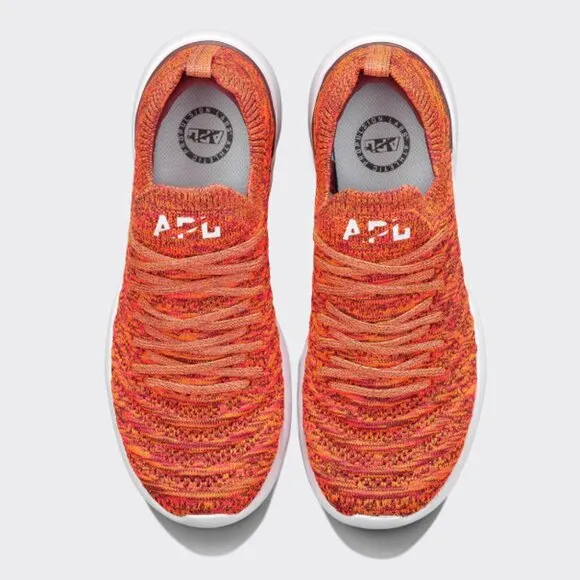 APL TechLoom Wave weave Sneakers Impulse Red White Athletic Shoes Sz 11 NEW!