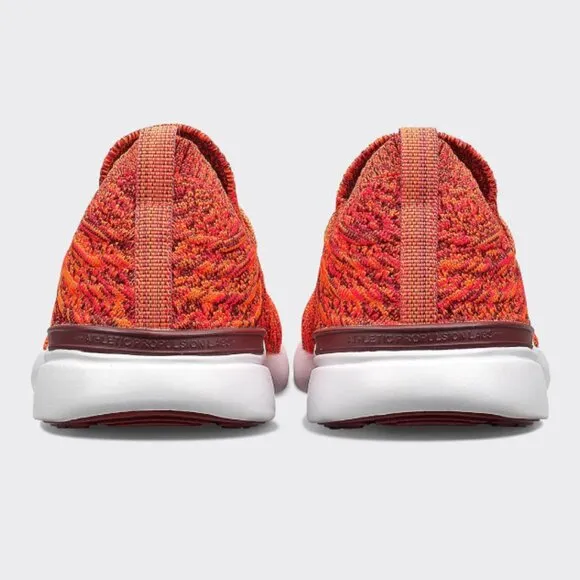APL TechLoom Wave weave Sneakers Impulse Red White Athletic Shoes Sz 11 NEW!