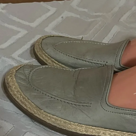 Aquatalia John Tumbled Loafer Shoes Sz 9.5