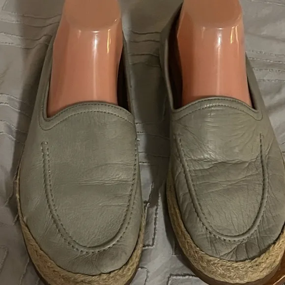 Aquatalia John Tumbled Loafer Shoes Sz 9.5