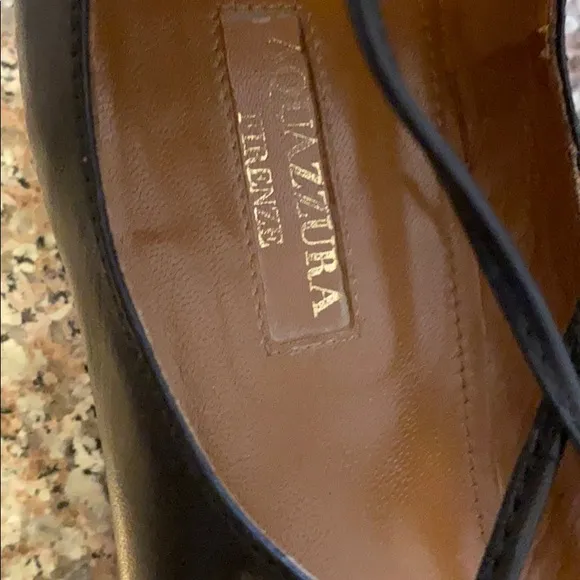 Aquazurra Black Flats