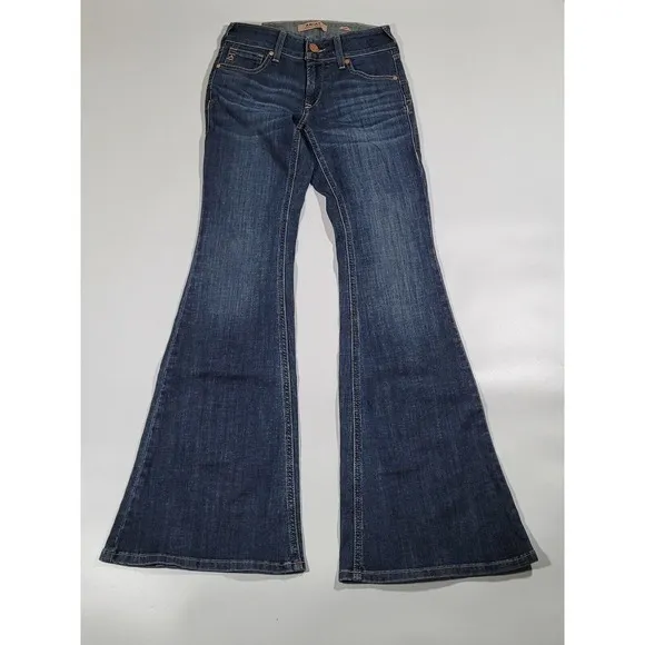 Ariat Real Denim Women's 25 R Perfect Rise Flare Stretch Western Jeans NWT