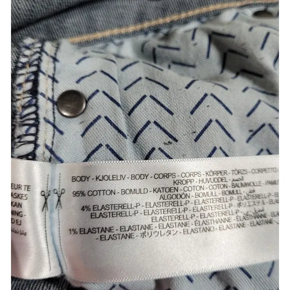 Ariat Real Denim Women's 25 R Perfect Rise Flare Stretch Western Jeans NWT