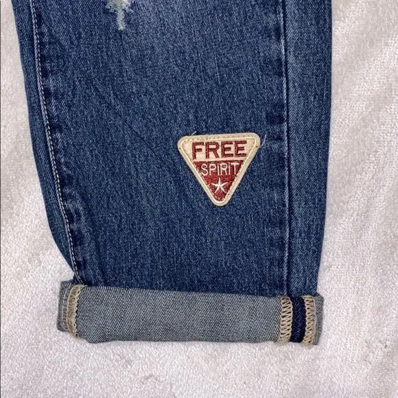 Articles of Society Patchwork Destroyed Denim Jeans | Sz 27