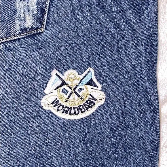 Articles of Society Patchwork Destroyed Denim Jeans | Sz 27