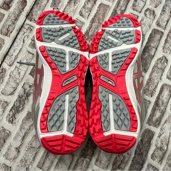 ASICS Spikeless‎ Golf Shoes Women’s 9.5 Gel Course Ace Grey Pink NEW in box