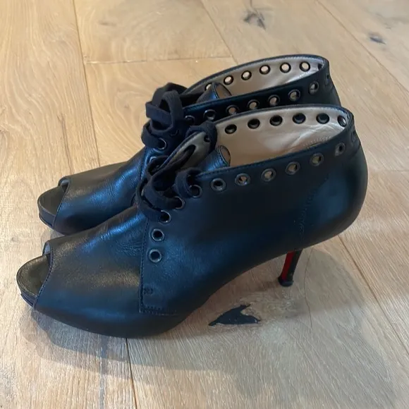AUTHENTIC CHRISTIAN LOUBOUTIN BOOTIES
