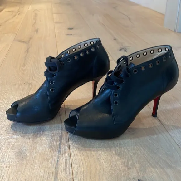 AUTHENTIC CHRISTIAN LOUBOUTIN BOOTIES