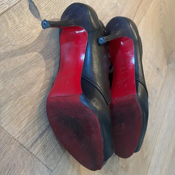 AUTHENTIC CHRISTIAN LOUBOUTIN BOOTIES