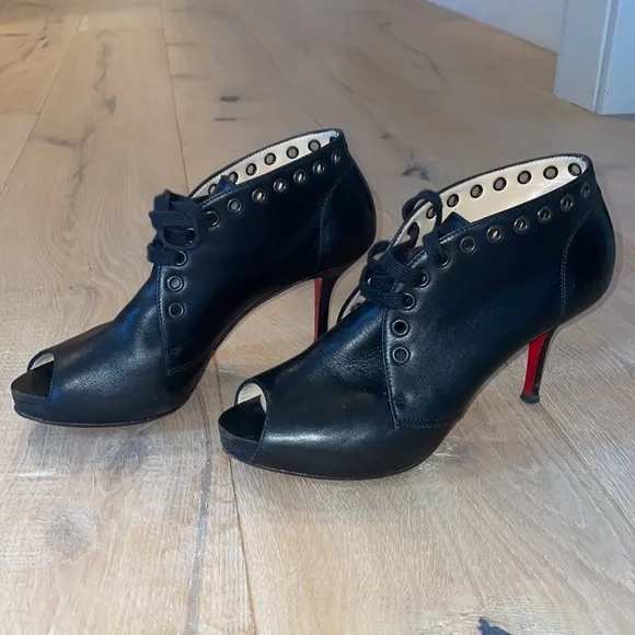 AUTHENTIC CHRISTIAN LOUBOUTIN BOOTIES