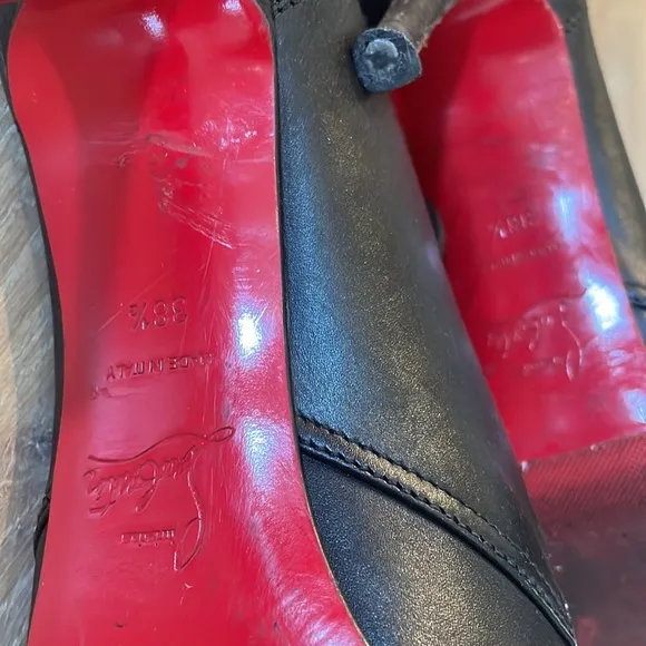AUTHENTIC CHRISTIAN LOUBOUTIN BOOTIES