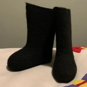 Authentic Russian Kids Boiled Wool Felt Valenki Boots