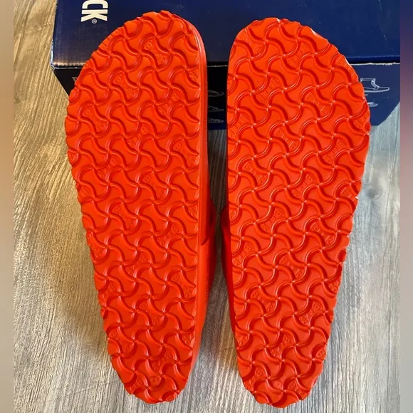 Birkenstock Gizeh EVA Flame Orange Rare Men’s Sandals Size 13 Regular Width New