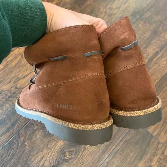 Birkenstock Suede Lace-Up Boots NWT size 6 eu 37