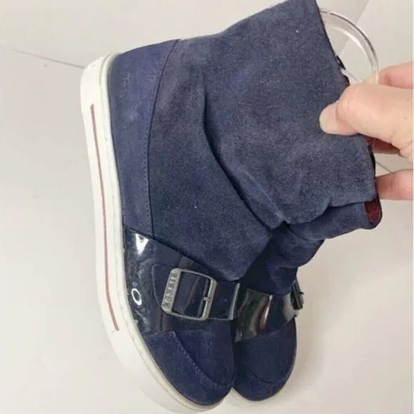 Birkenstock Toddler Big Kid Unisex Ballina Zip Up Suede Leather Naturleder Boots