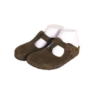 Birkenstock Women's Bern EU36 US5 Brown Suede Soft Footbed Clog Mules Shoes