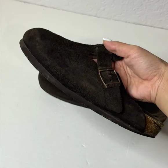 Birkenstock Women's Boston Soft Footbed Brown Clog Size 37
