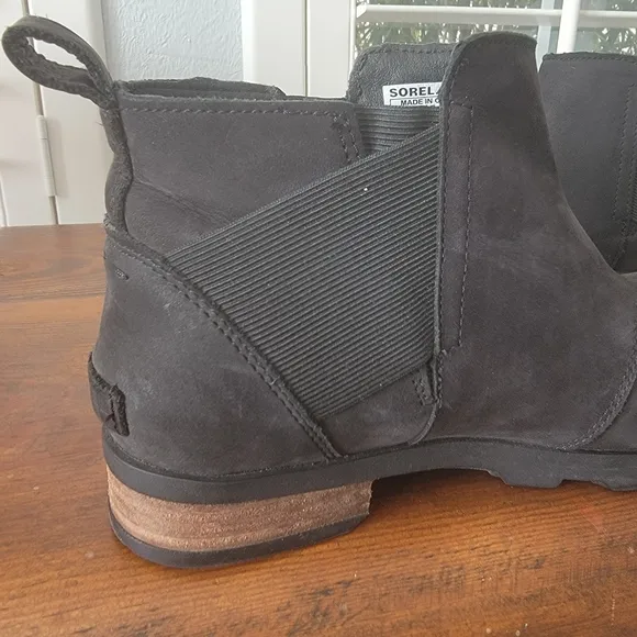Black Leather Men's Shoes