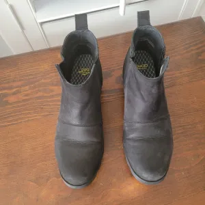 Black Leather Men's Shoes