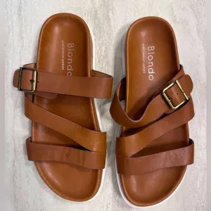 Blondo Waterproof Leather Sandals Size 7