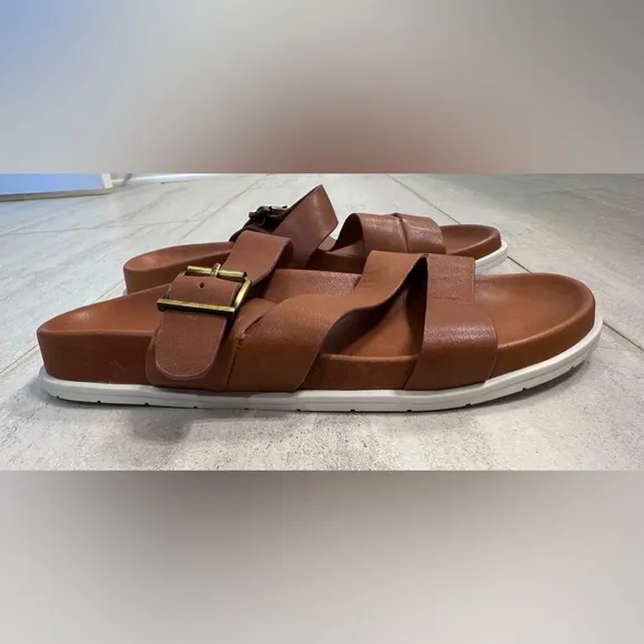 Blondo Waterproof Leather Sandals Size 7