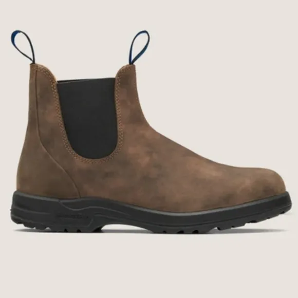 Blundstone All Terrain Thermal Rustic Brown Leather Chelsea Boots 2242