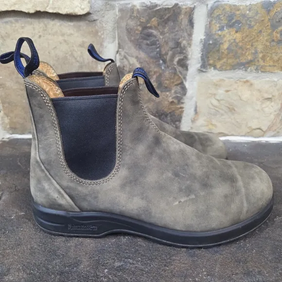 Blundstone All Terrain Thermal Rustic Brown Leather Chelsea Boots 2242