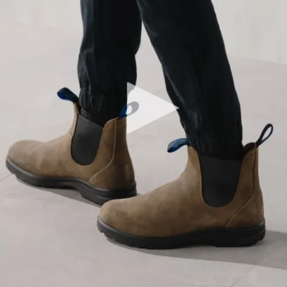 Blundstone All Terrain Thermal Rustic Brown Leather Chelsea Boots 2242
