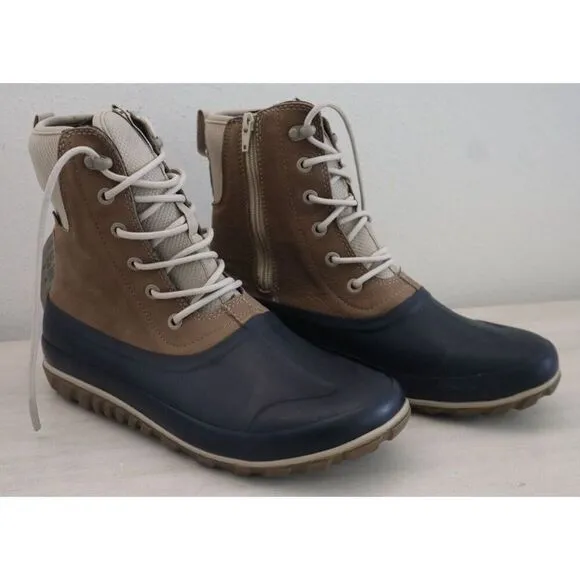 Bogs 72848-261 Women's Sz 11 Taupe Multi Classic Casual Tall Leather Boots