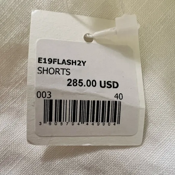 Bonpoint Women’s White Linen Shorts | Size 40 | NWT $285 Retail