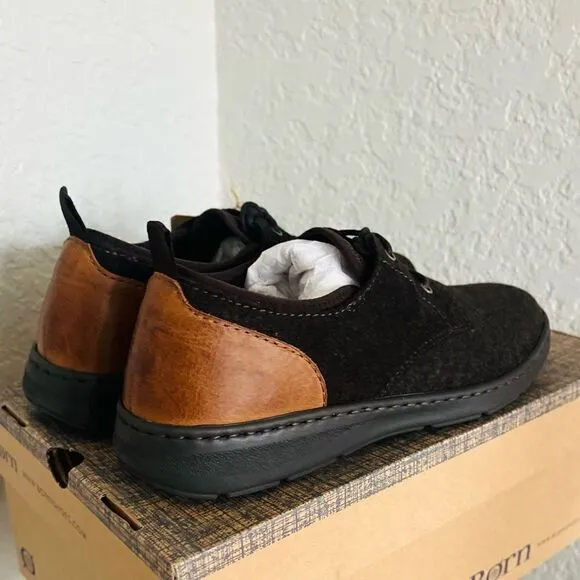 BORN Marcus Lightweight Sneaker, Dress Comfort Shoe, Dark Brown, NWT