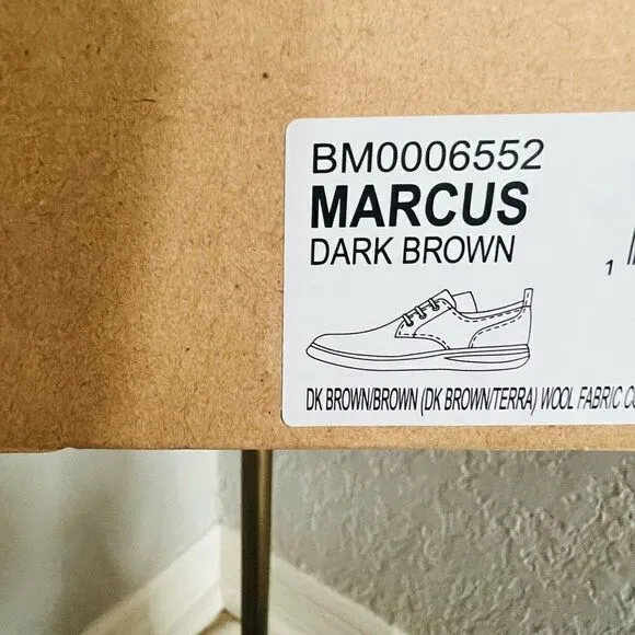 BORN Marcus Lightweight Sneaker, Dress Comfort Shoe, Dark Brown, NWT
