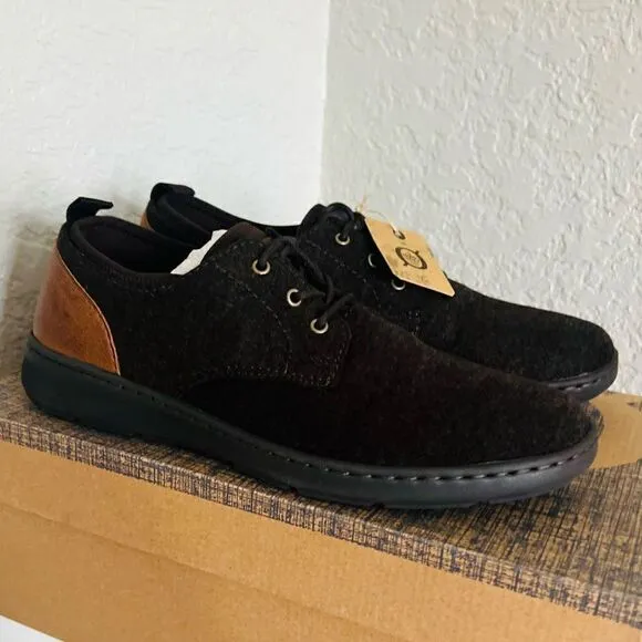 BORN Marcus Lightweight Sneaker, Dress Comfort Shoe, Dark Brown, NWT