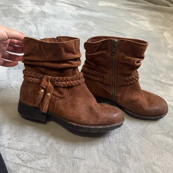 Born Ouvea Suede Ankle Boots