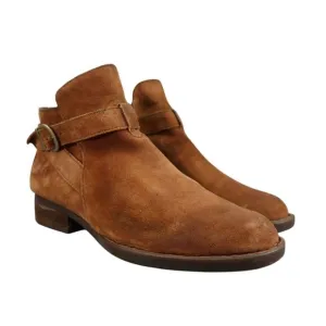 Born Shoes Womens 11 Boots Suede Leather Jorgette Brown Ankle Bootie Casual Zip