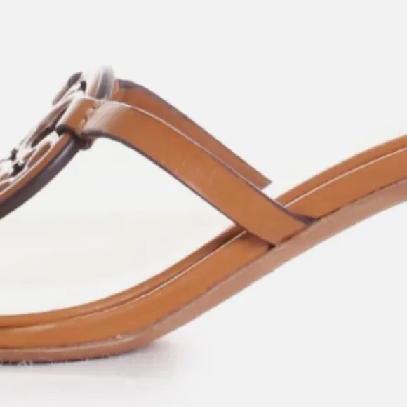 Brand New Tory Burch sz 10 Women's Pave Geo Bombe Miller Sandals caramel 148424