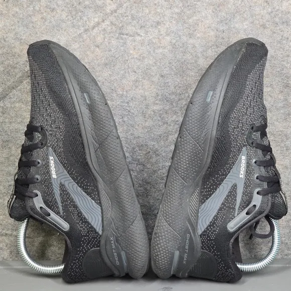 Brooks Ghost Max Womens 7 Extra Wide Shoes Black Running Sneaker 1203952E020