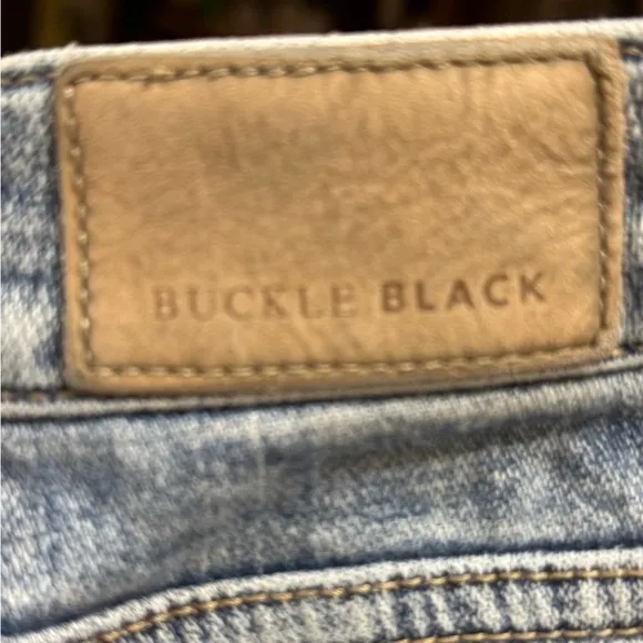 Buckle Black Women’s Distressed Denim Shorts