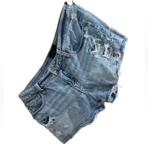 Buckle Black Women’s Distressed Denim Shorts