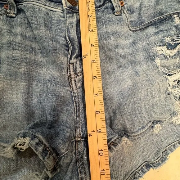Buckle Black Women’s Distressed Denim Shorts