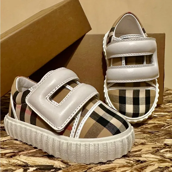 Burberry Kids Signature Print  Shoes
