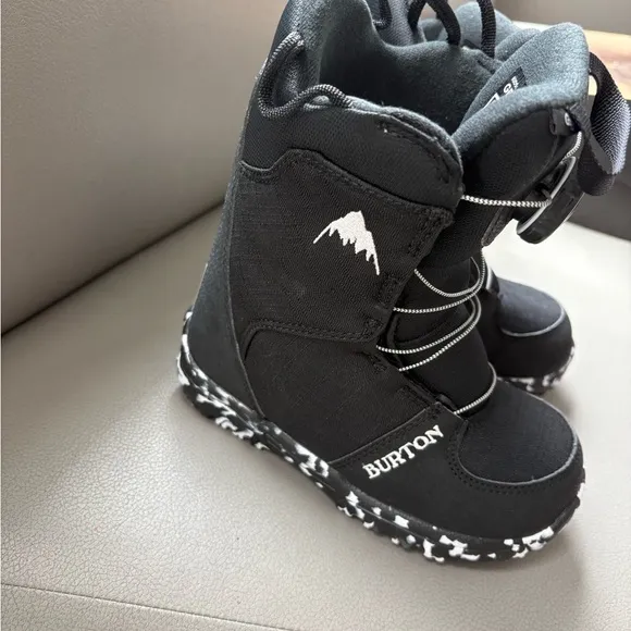 Burton GROM  Kids Black Snowboard Boots