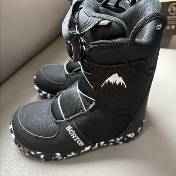 Burton GROM  Kids Black Snowboard Boots